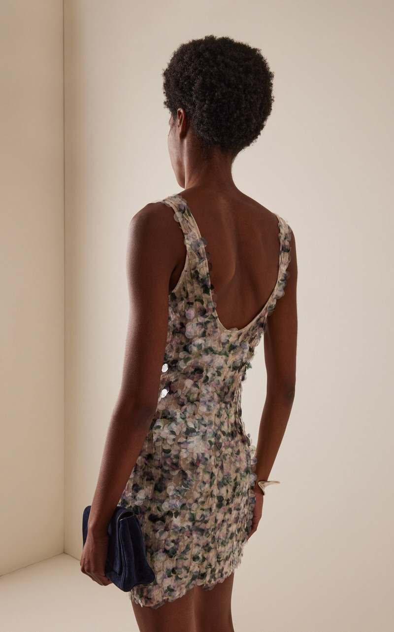 Flora Sequined Mini Dress multi 4