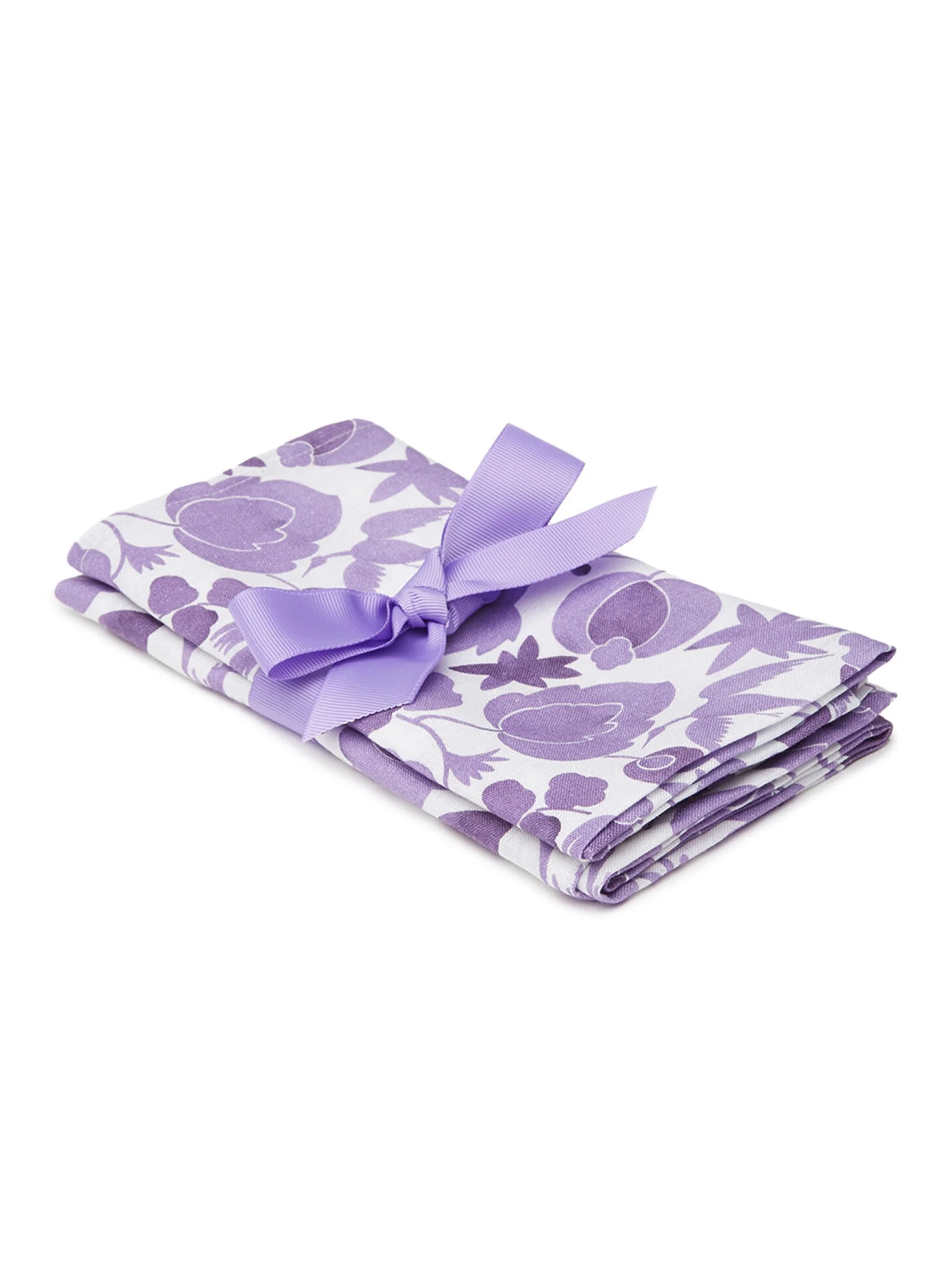 Large Napkins Set of 2 - Viola Purple - 1