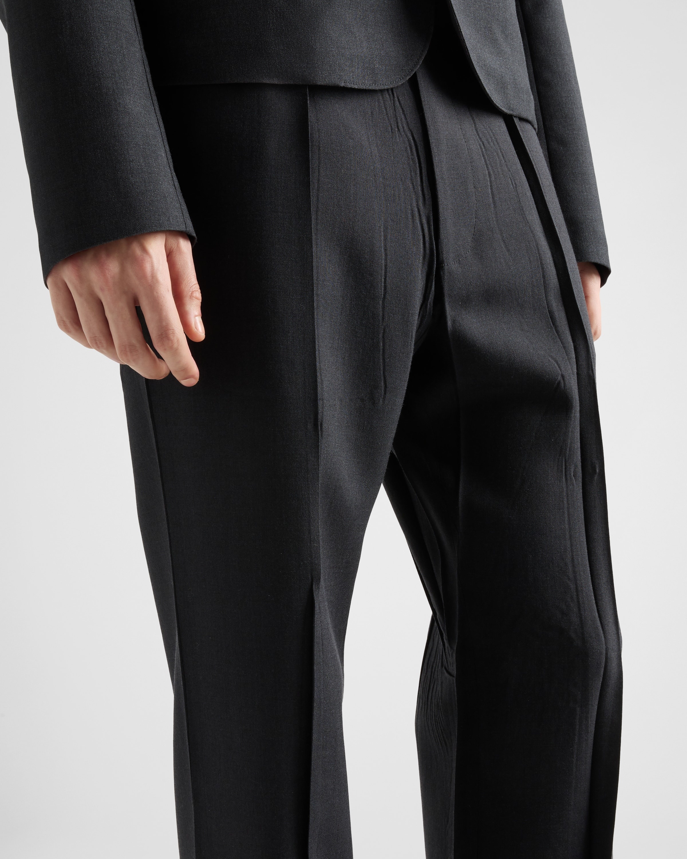 Mohair and silk pants - 3