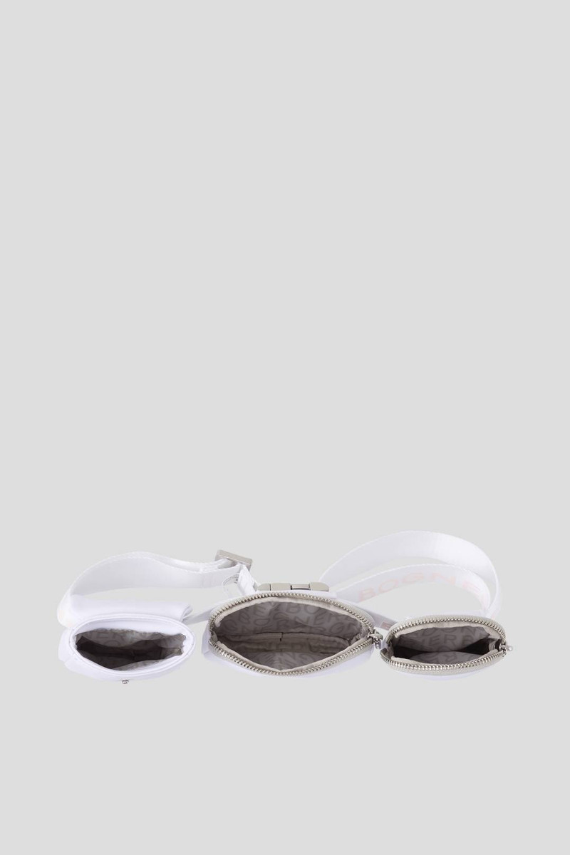 KLOSTERS ENJA MULTIPOCKET BELT BAG IN WHITE 3