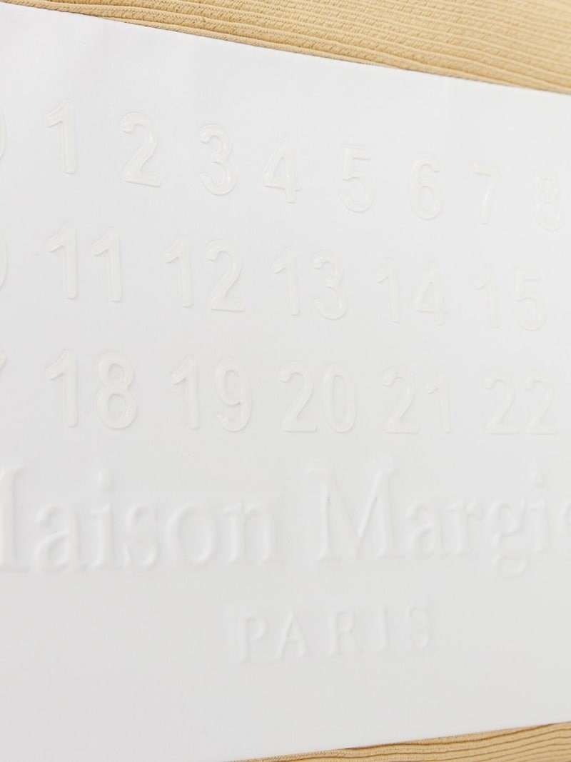 embossed logo-patch tote bag - 4