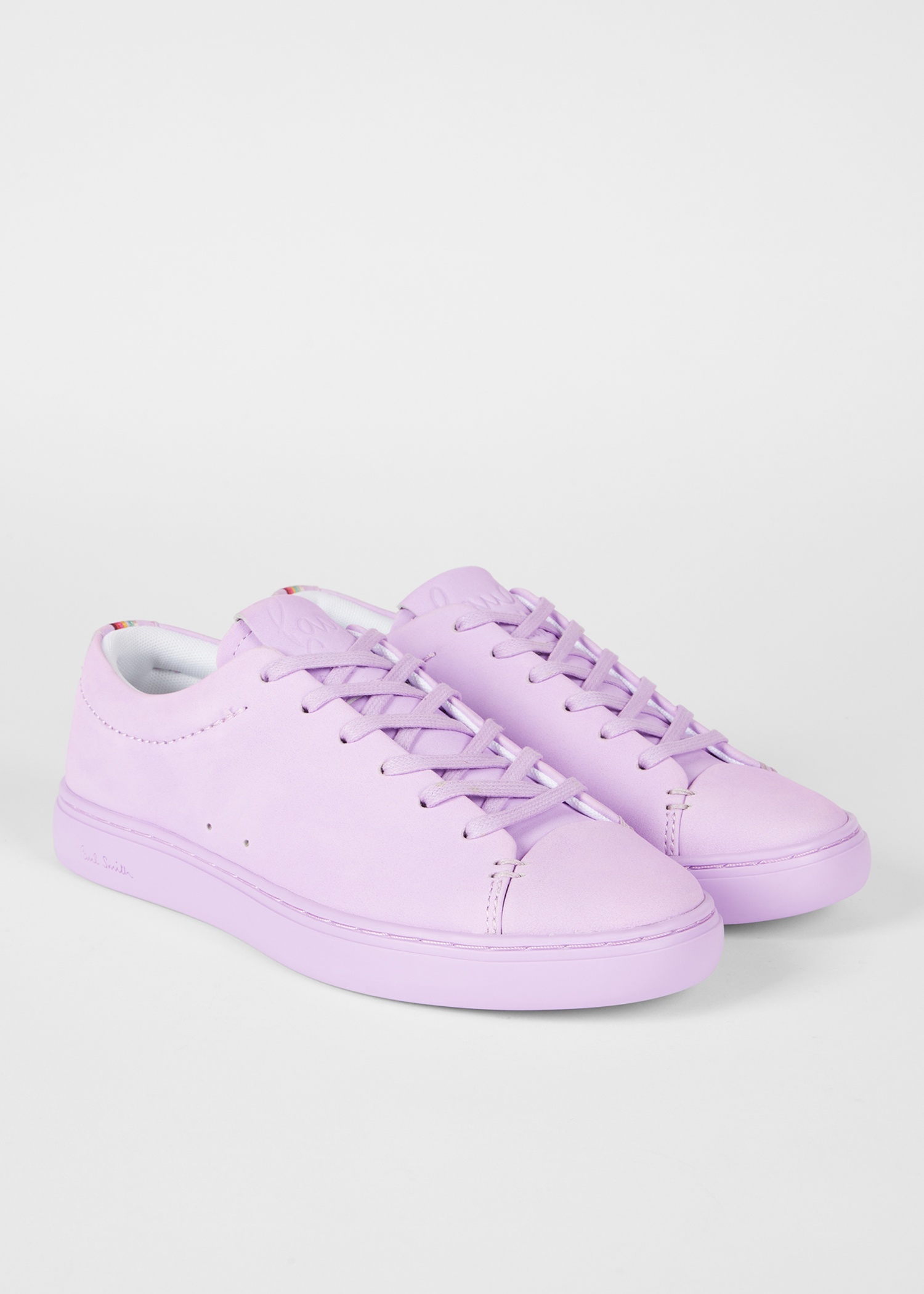 Women's Lilac Tonal 'Leanne' Nubuck Trainers - 3