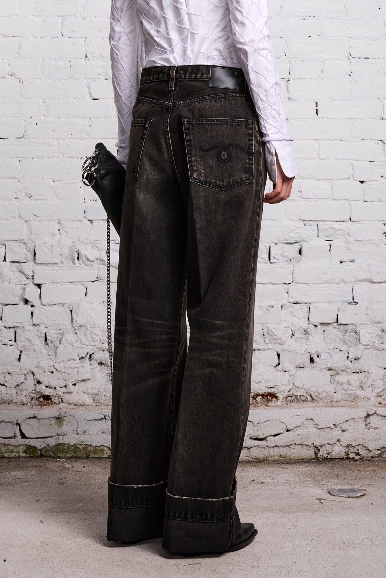NINA STRAIGHT - VINTAGE BOYD BLACK - 6