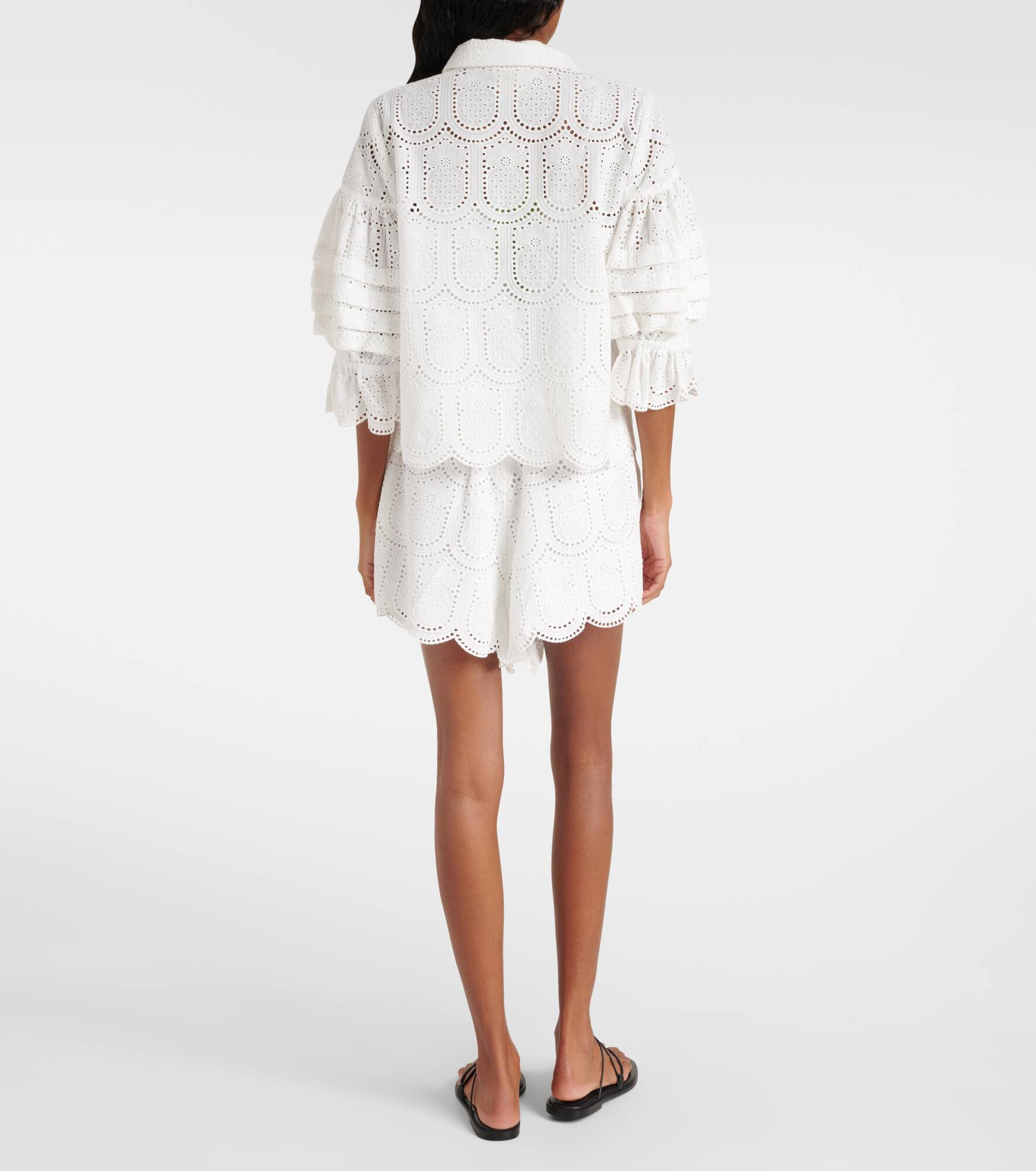Embroidered cotton shirt - 3