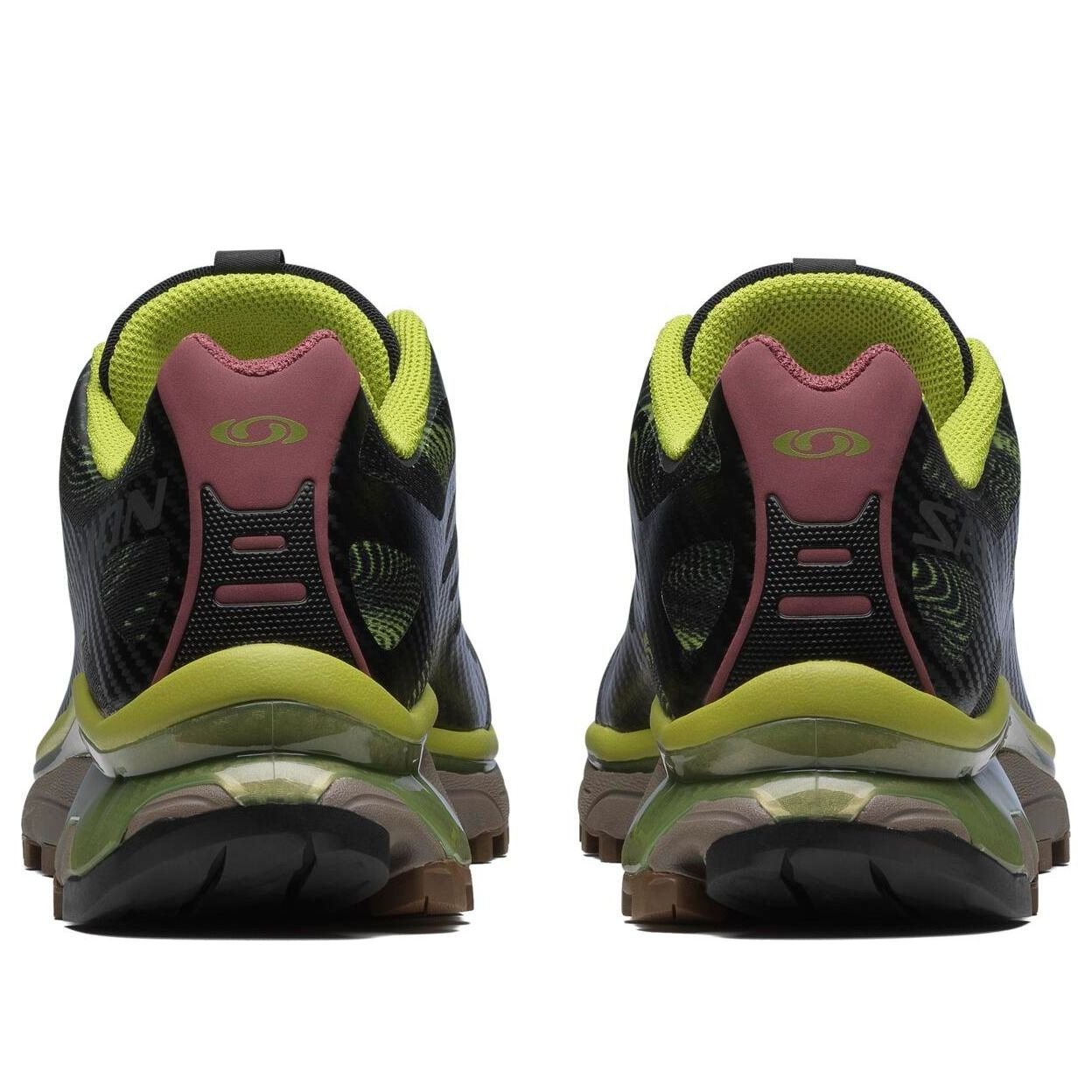 SALOMON XT-4 OG 'Rave at Dawn Black Dark Citron' 477473 - 4