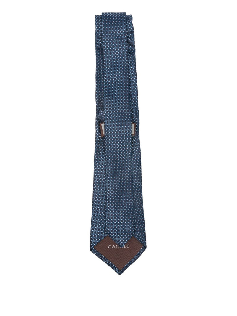 Canali patterned tie outlook