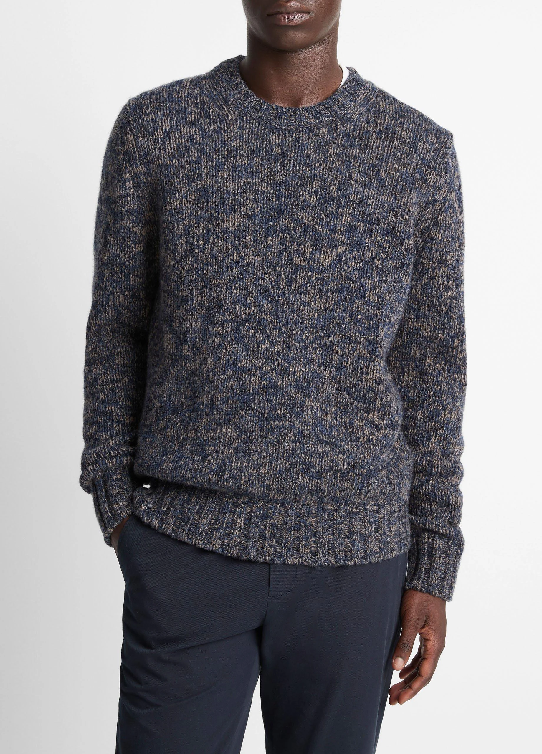 Italian Mega Marl Wool-Blend Sweater - 1