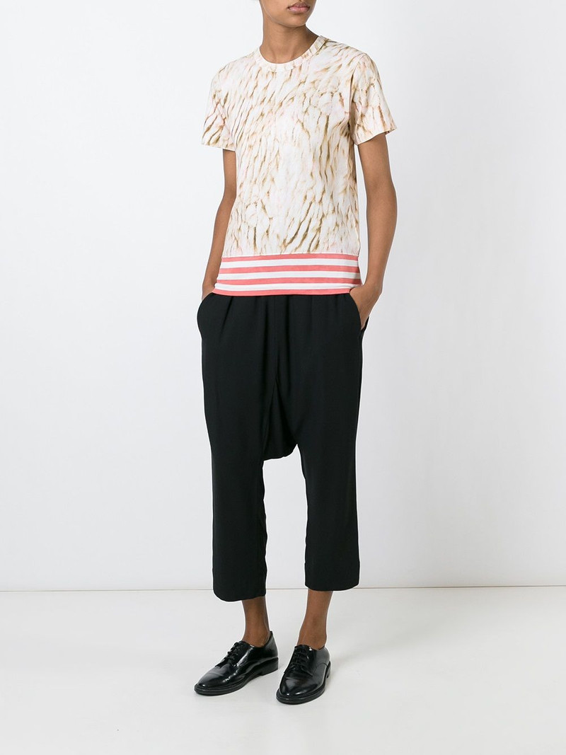 abstract print T-shirt 3