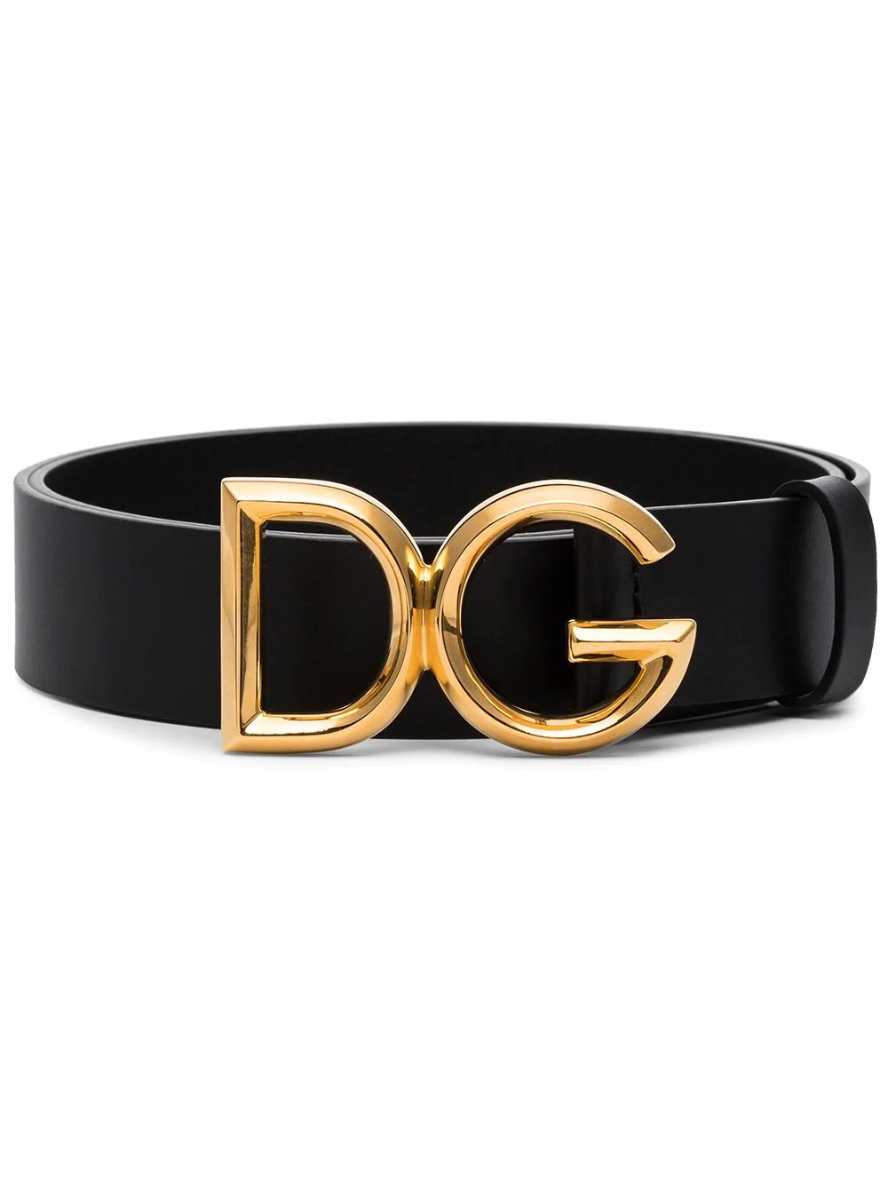 logo buckle belt - 1