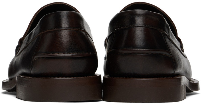 HEREU Brown Nombela Duotone Loafers outlook