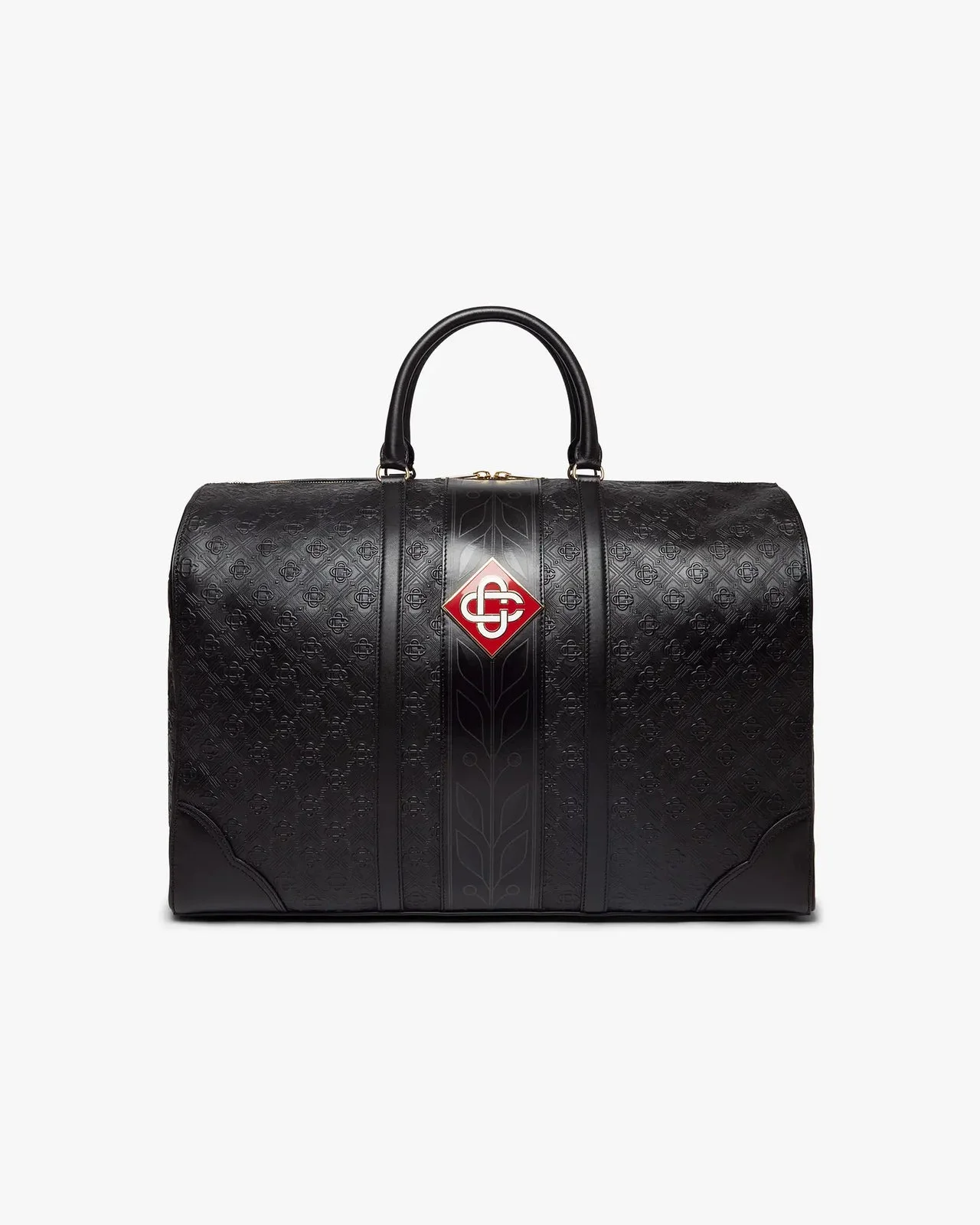 Black Monogram Weekender Bag - 1