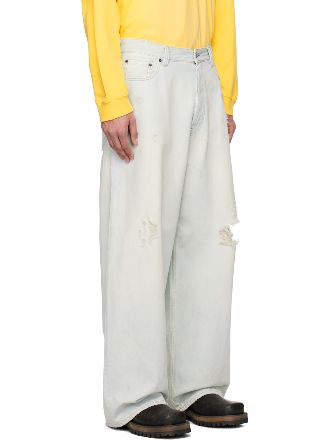 Blue Super Baggy Fit 2023M Jeans - 2
