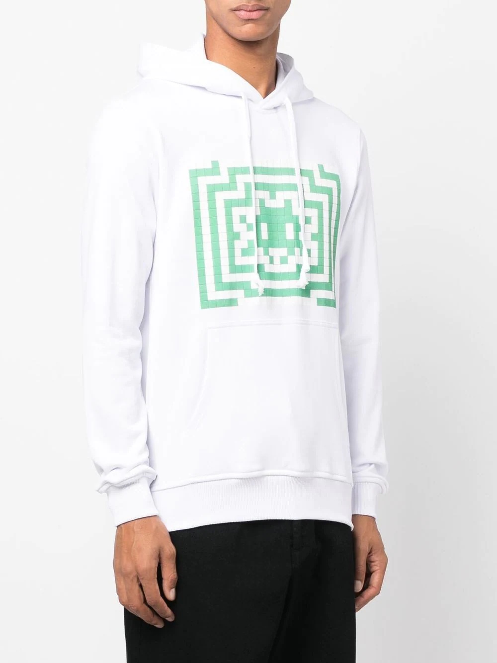 graphic-print long-sleeve hoodie - 3