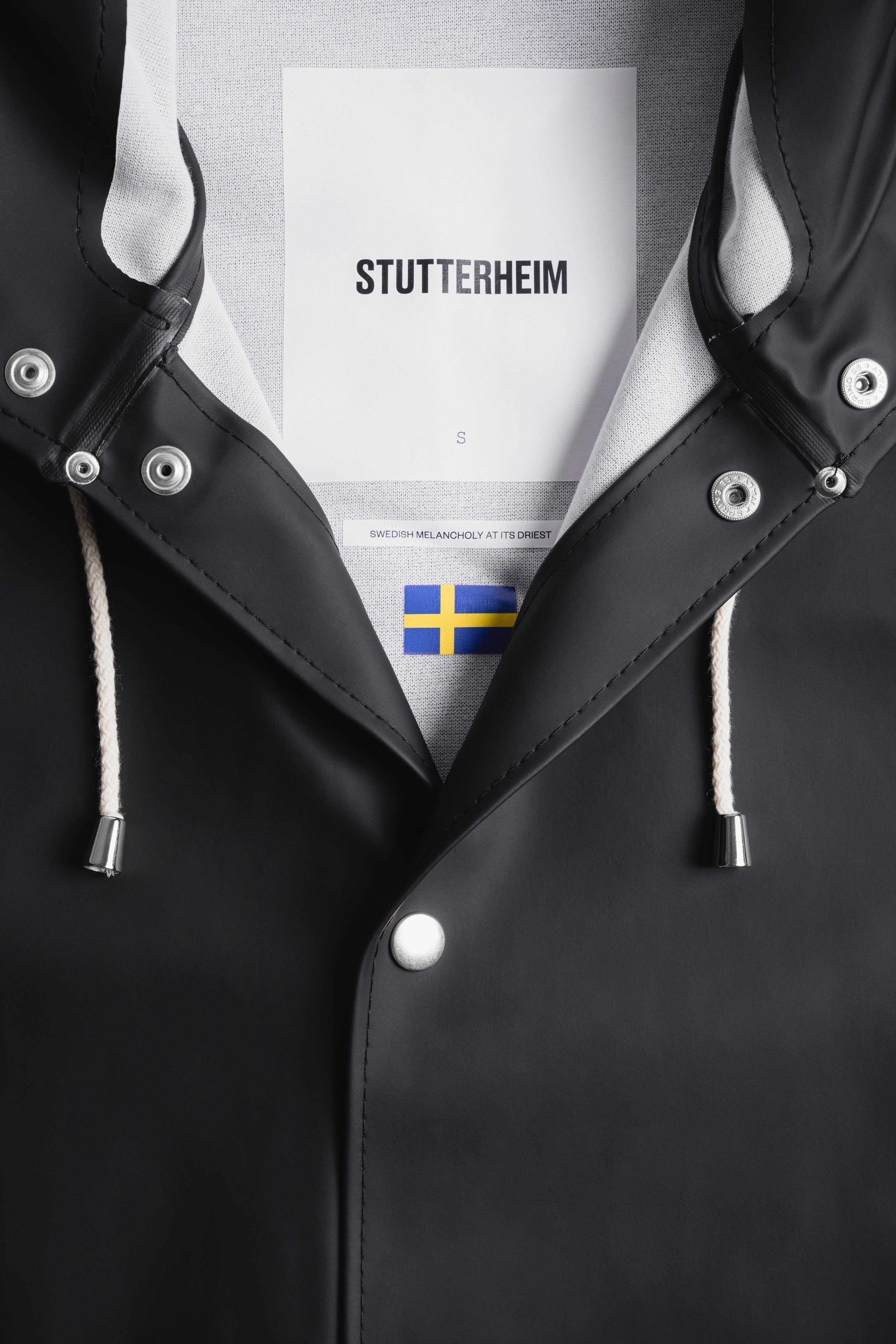 Stockholm Raincoat Black - 9