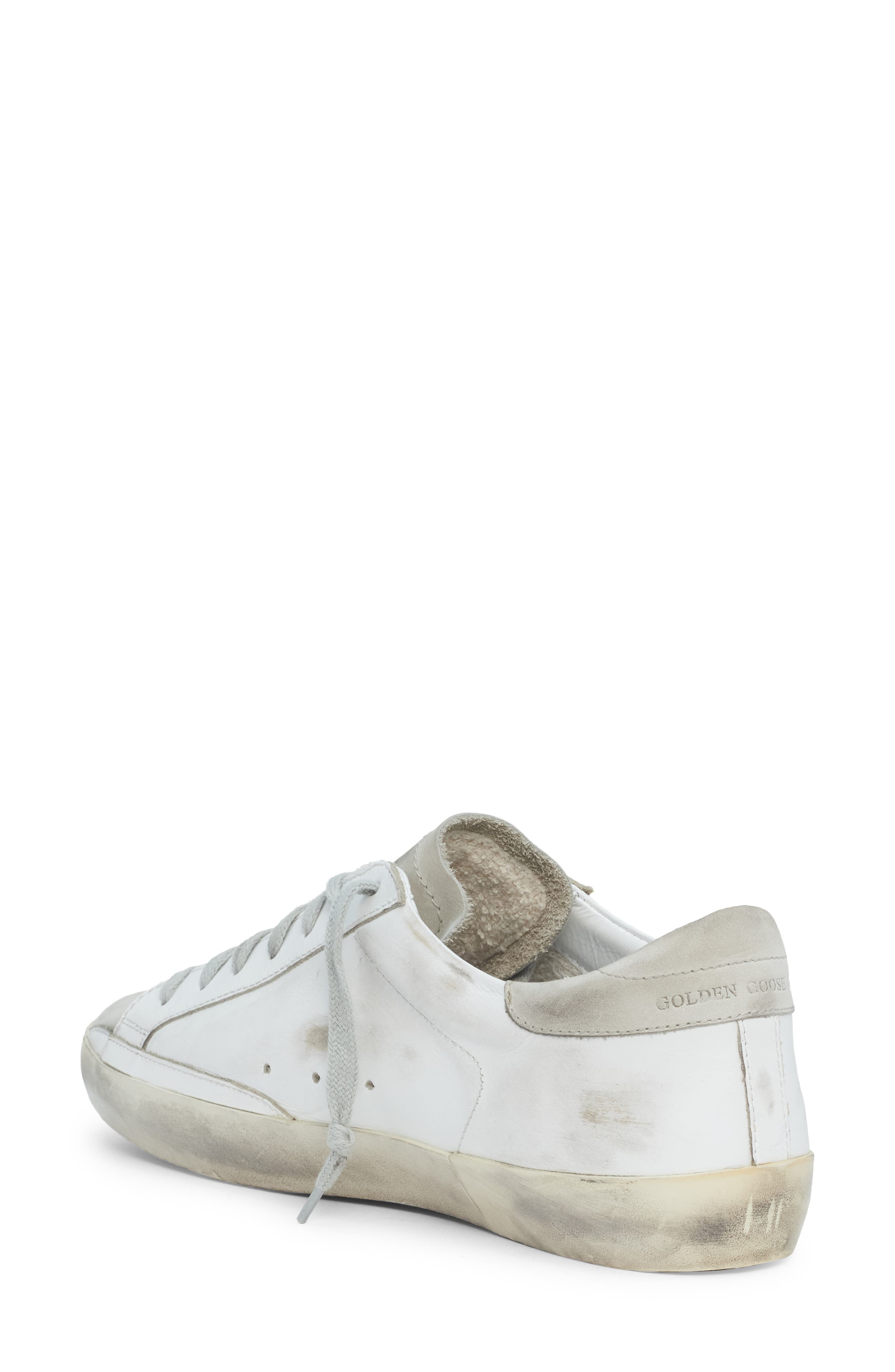 Golden Goose Super-Star Low Top Sneaker in White/Ice at Nordstrom - 2