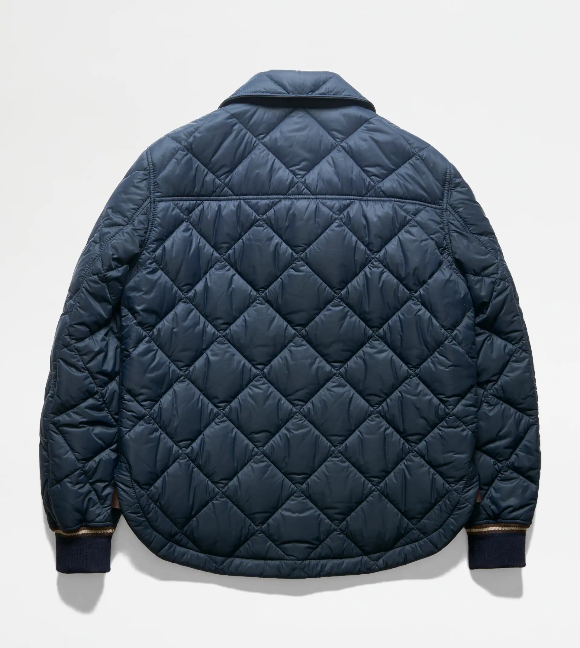 QUILTED JACKET - BLUE - 8