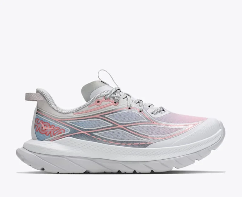 Women's Mach Remastered Aura Shoes in Cosmic Grey/Dewy Pink - 1