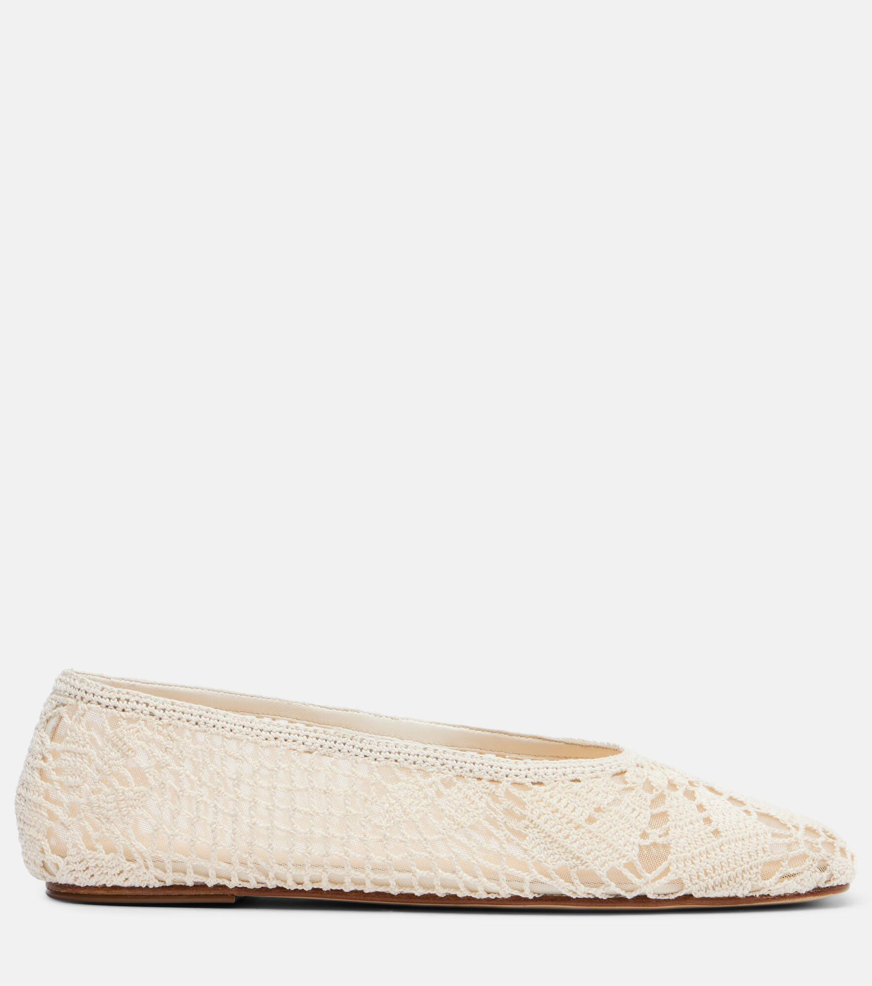 Crochet ballet flats - 4