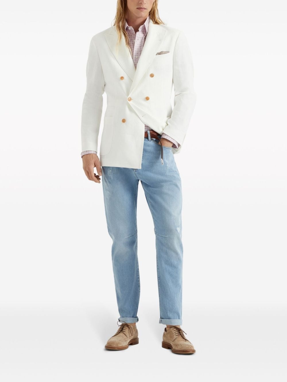 long-sleeve cotton shirt - 2