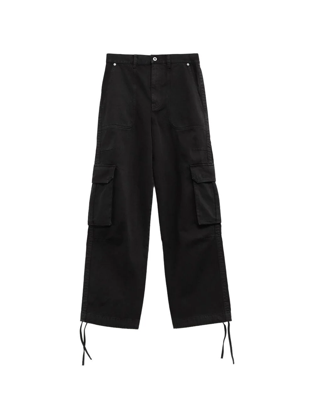 Cotton cargo trousers - 1