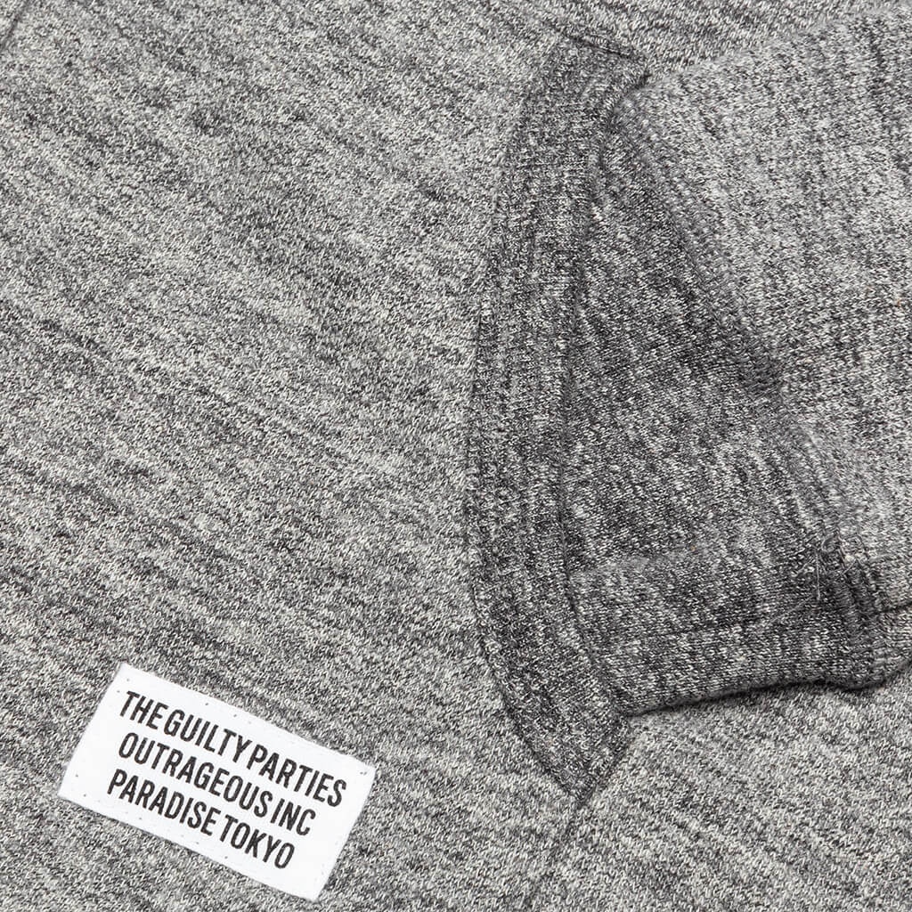 WACKO MARIA FULL ZIP HOODED TYPE 3 - GREY - 3