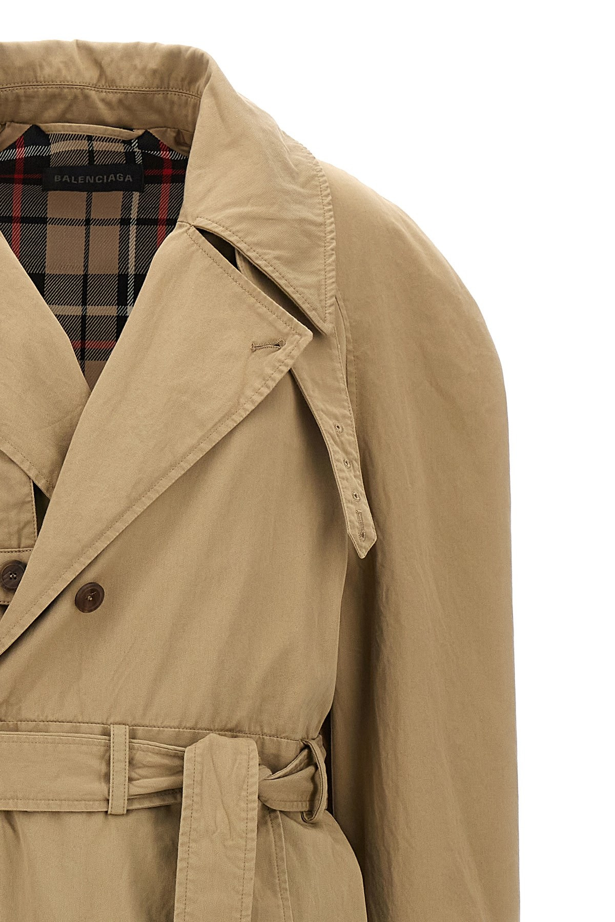 'Deconstructed' trench coat - 5