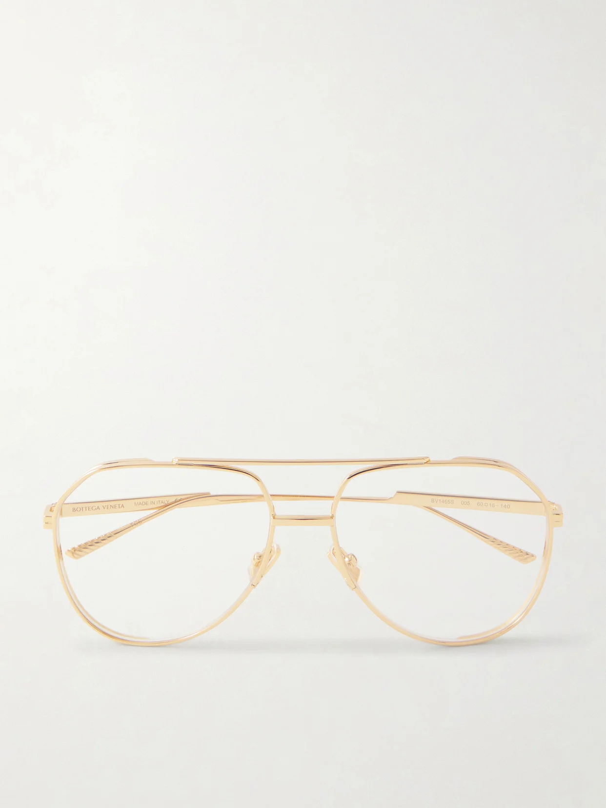Aviator-frame Metal Sunglasses - 1