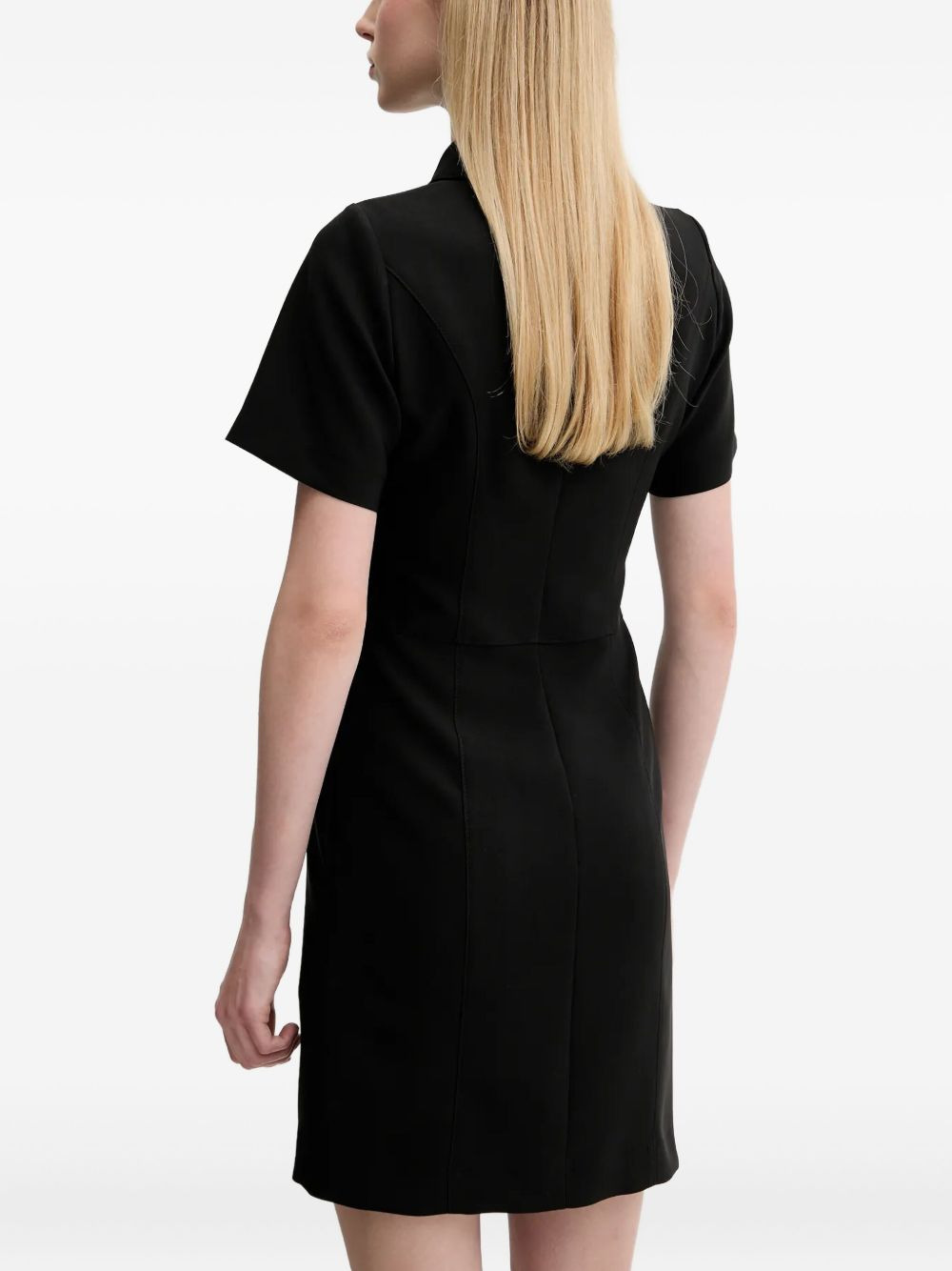 short sleeve mini dress - 3