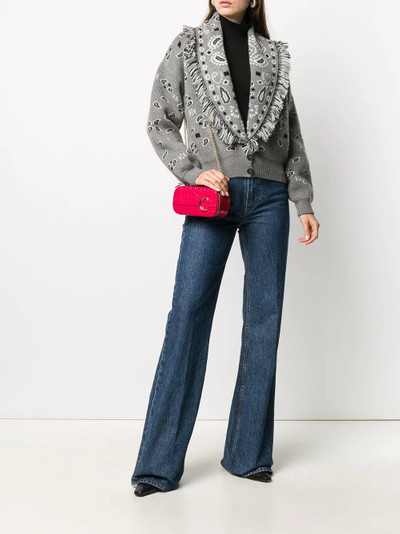 Alanui knitted loose-fit cardigan outlook