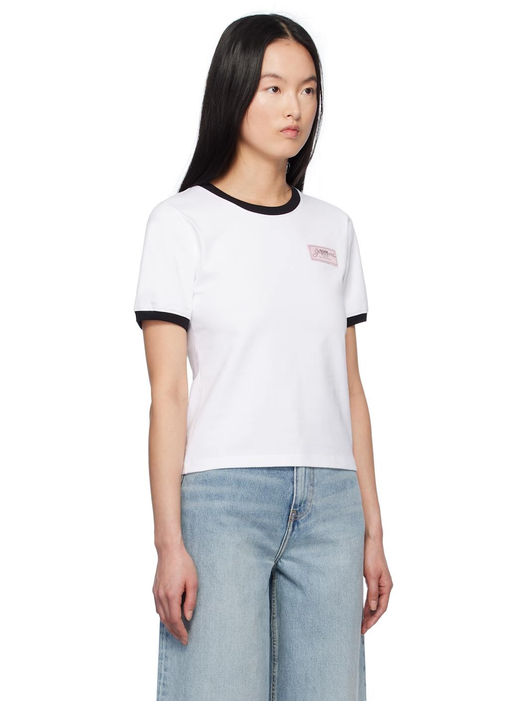 White Heavy Cotton Small T-shirt - 2