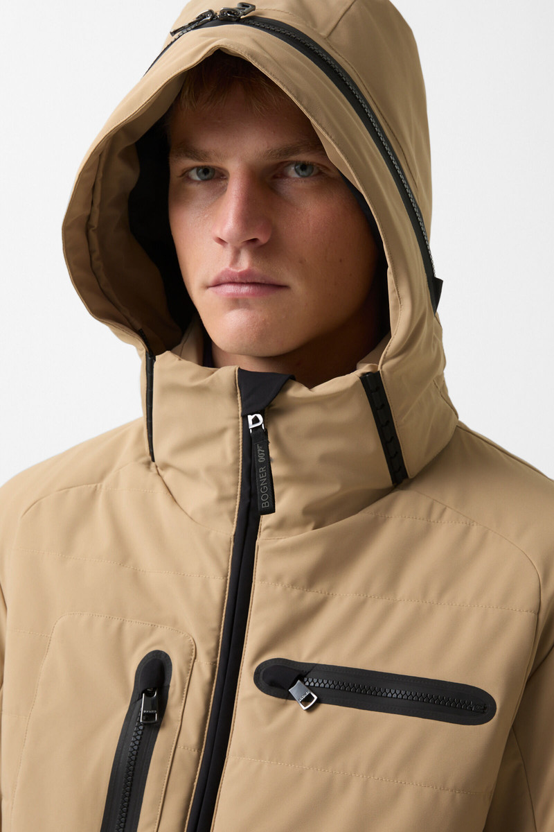 Bond ski jacket in Beige 6