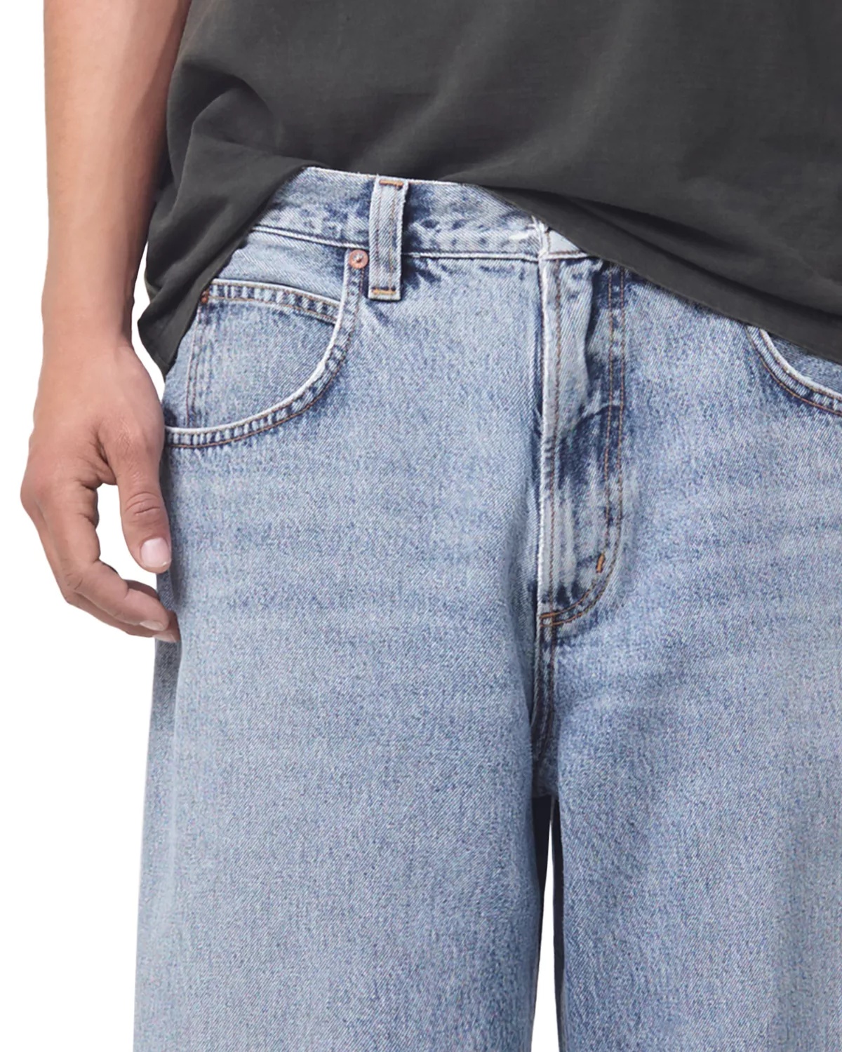 Fusion Relaxed Straight Leg Jeans in Ratio - 6