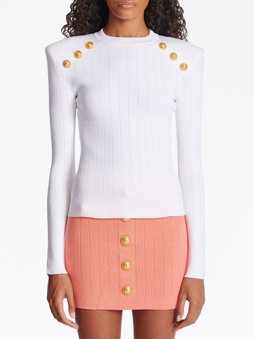 6-Buttons knit jumper - 5