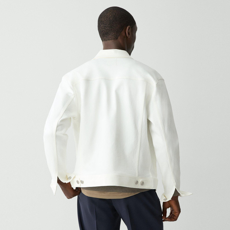 City Trucker Jacket in Stretch Denim 4