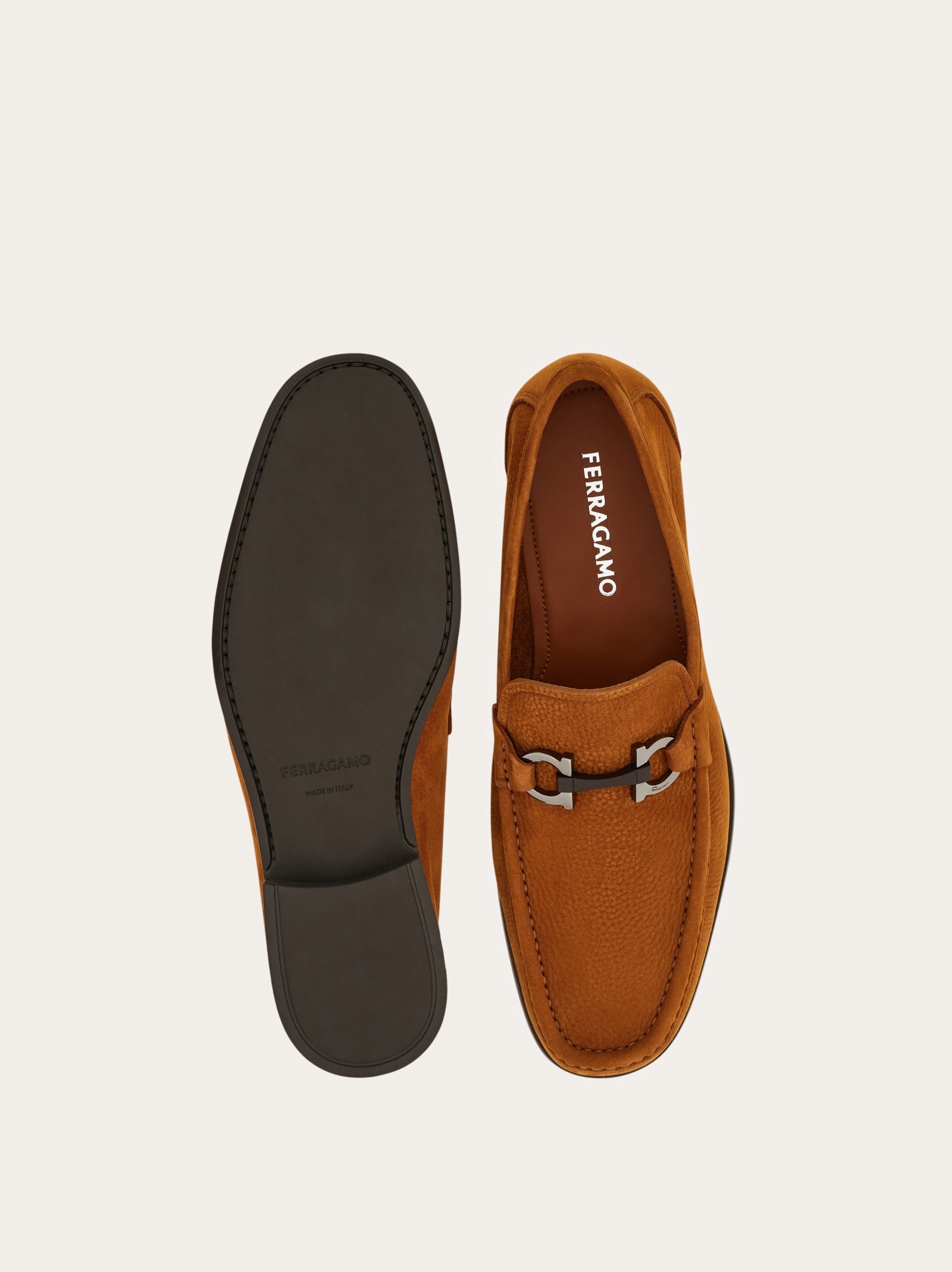 Gancini buckle loafer - 6