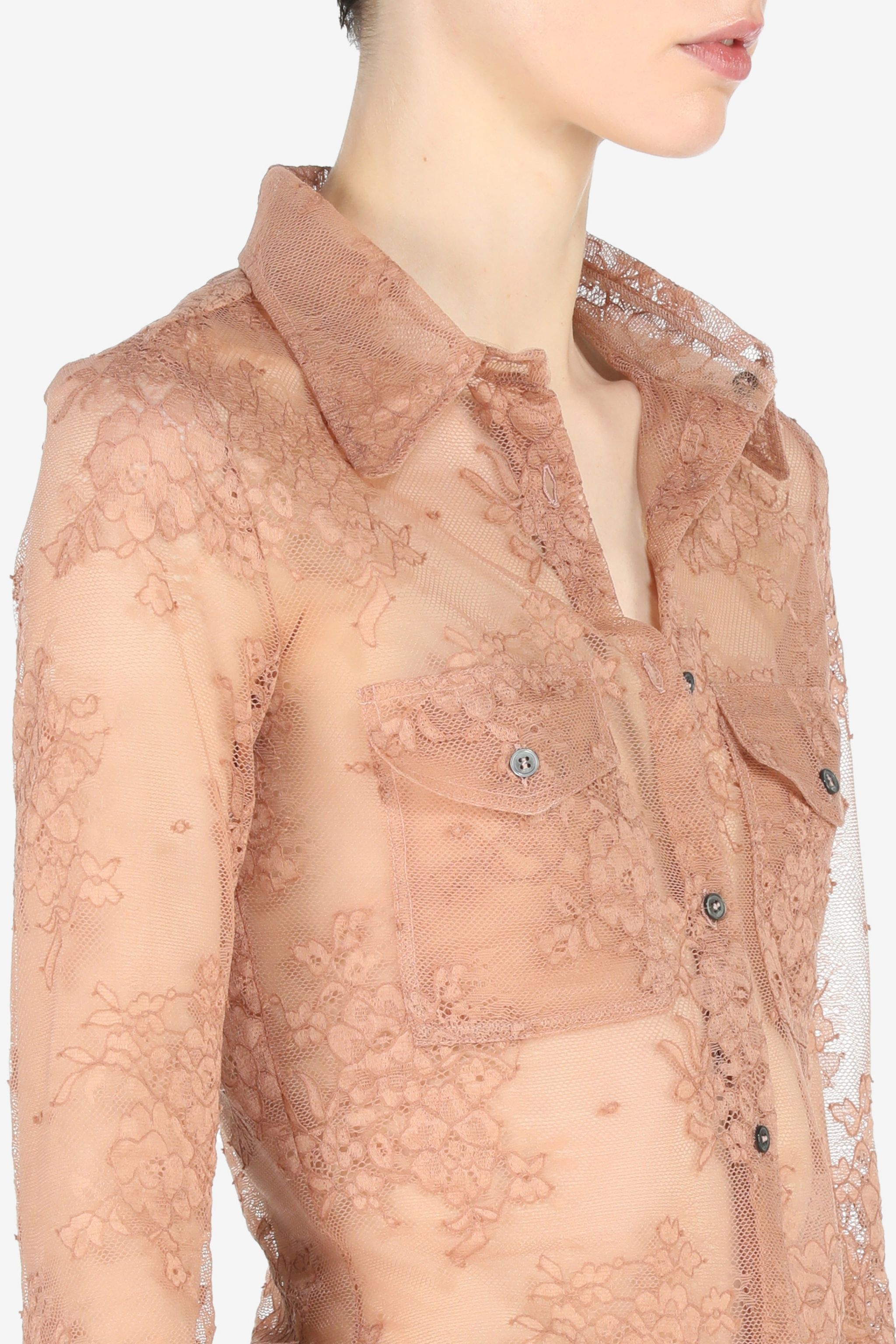 LACE SHIRT - 5