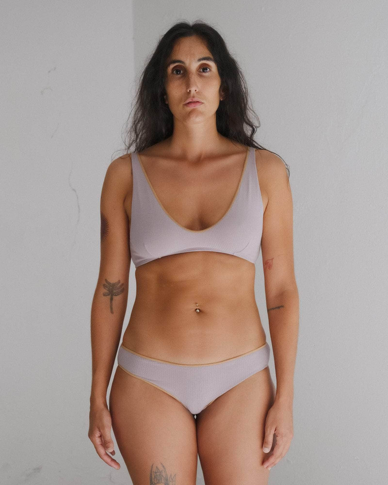 Pam Pants - Fine Organic Cotton Rib 4