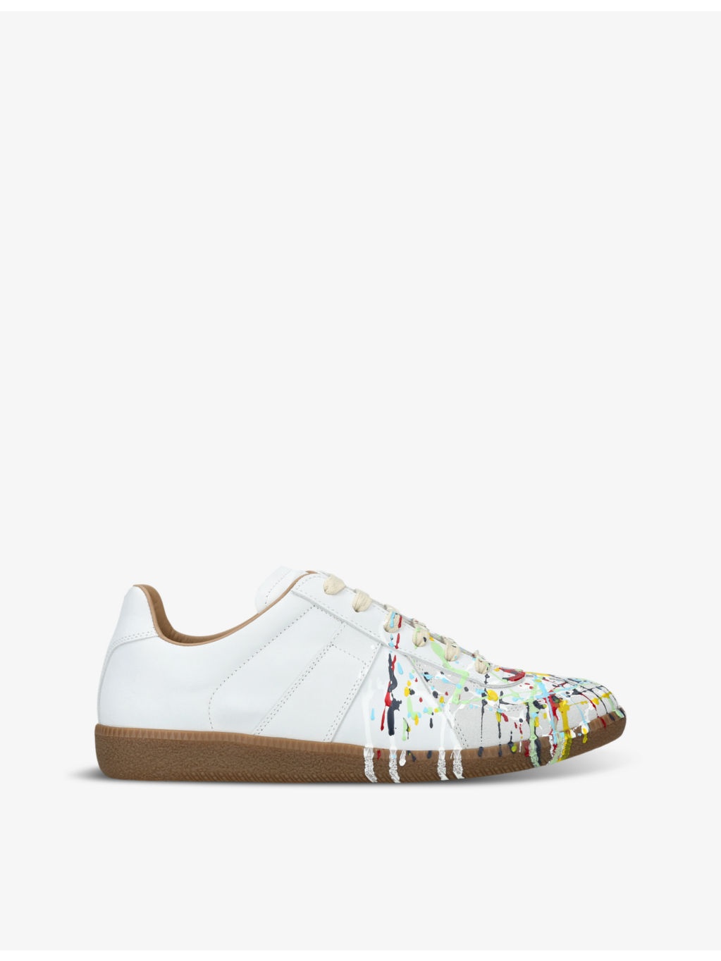 Replica Painter leather low-top trainers - 1