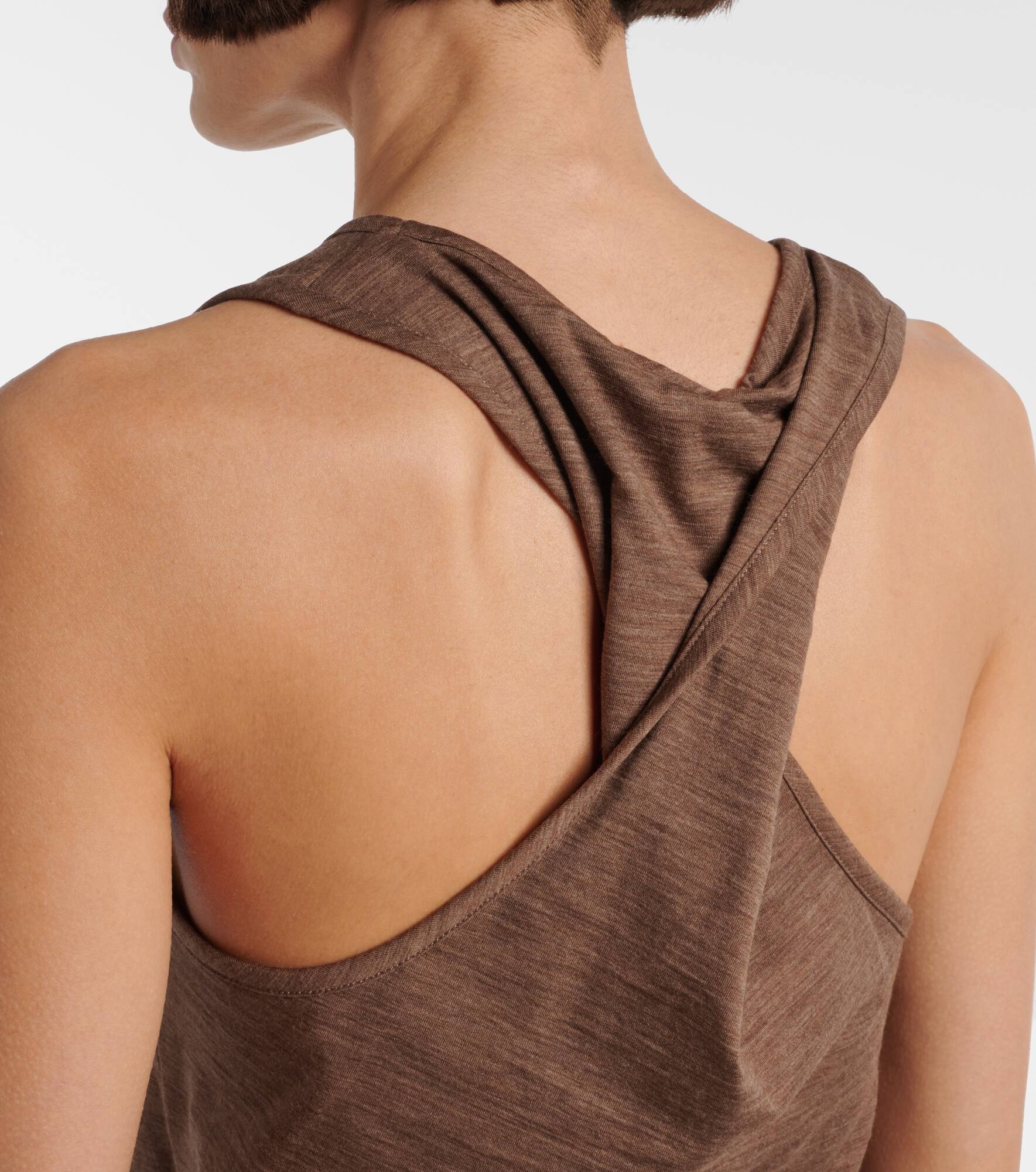 Anagram wool-blend tank top - 6
