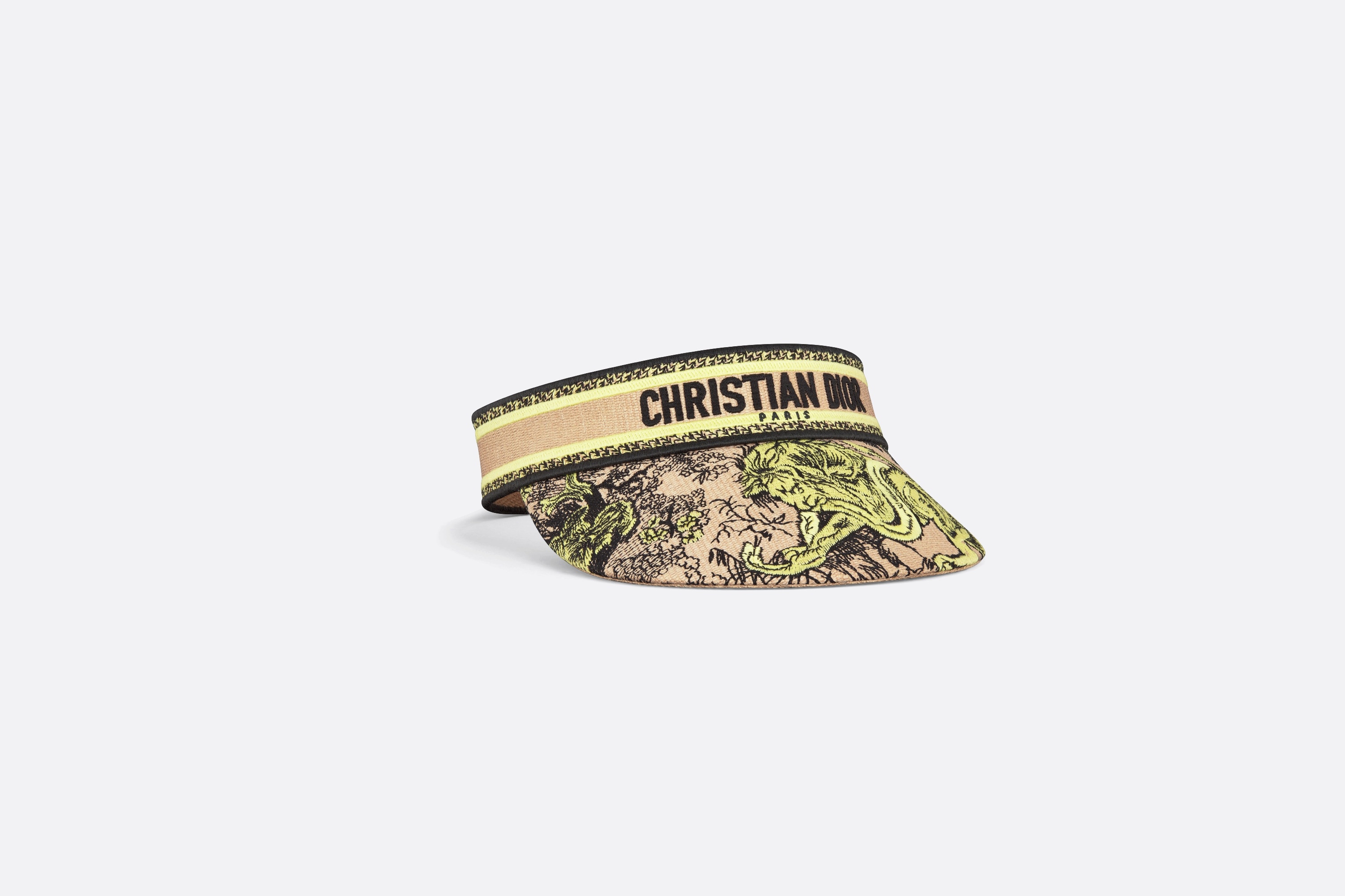 Dioriviera D-Smash Toile de Jouy Soleil Visor - 1