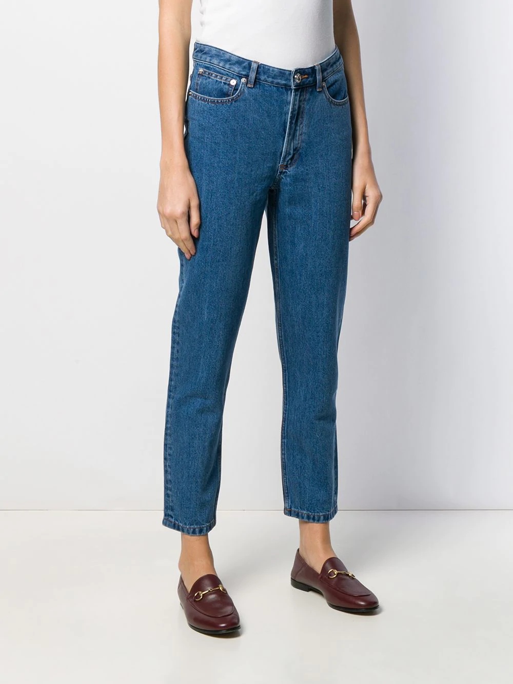 Paper 80's high cropped jeans - 3