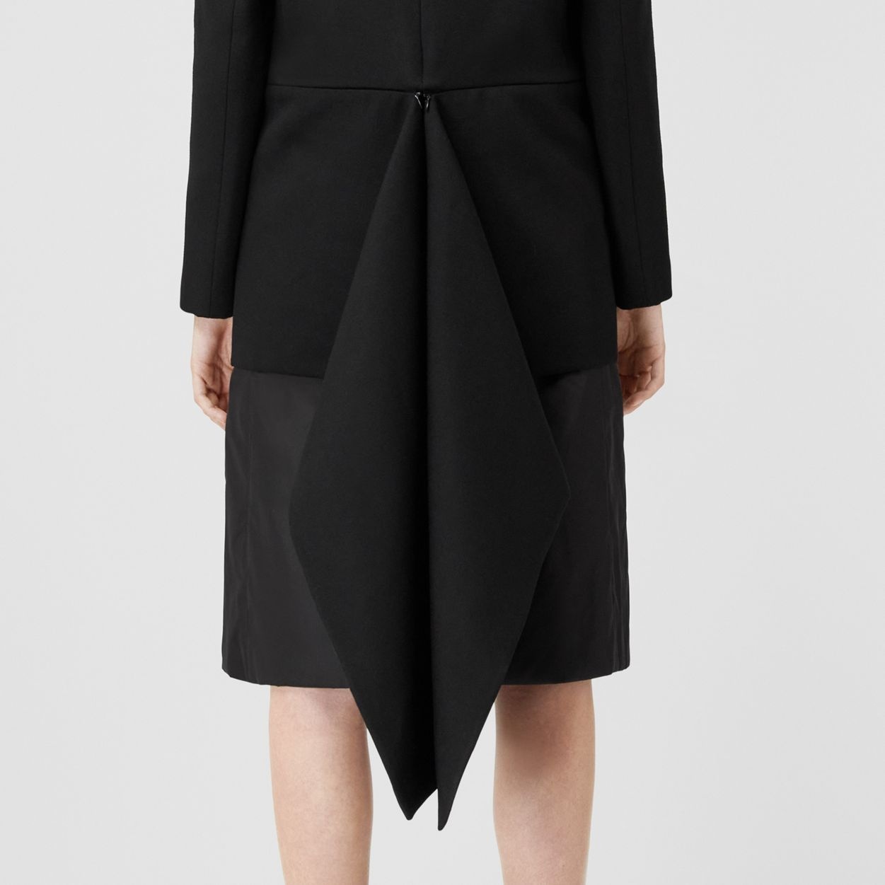 Wool Tailored Jacket with Detachable Warmer - 8