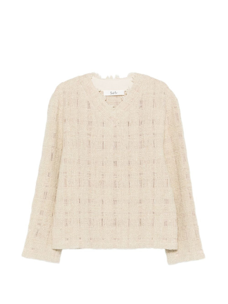 Desi V-neck sweater 1