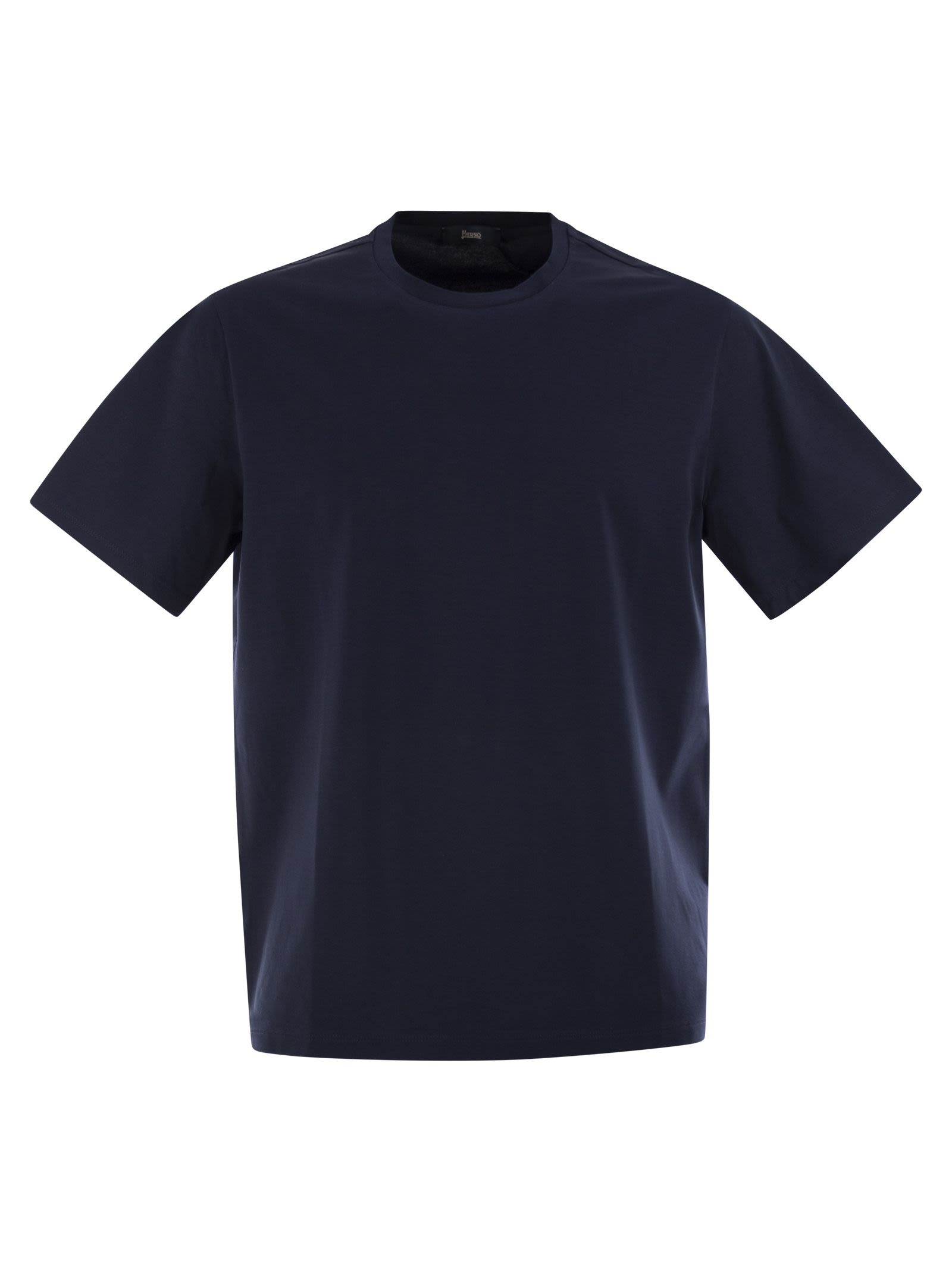 Herno Men Stretch Cotton T-Shirt - 1