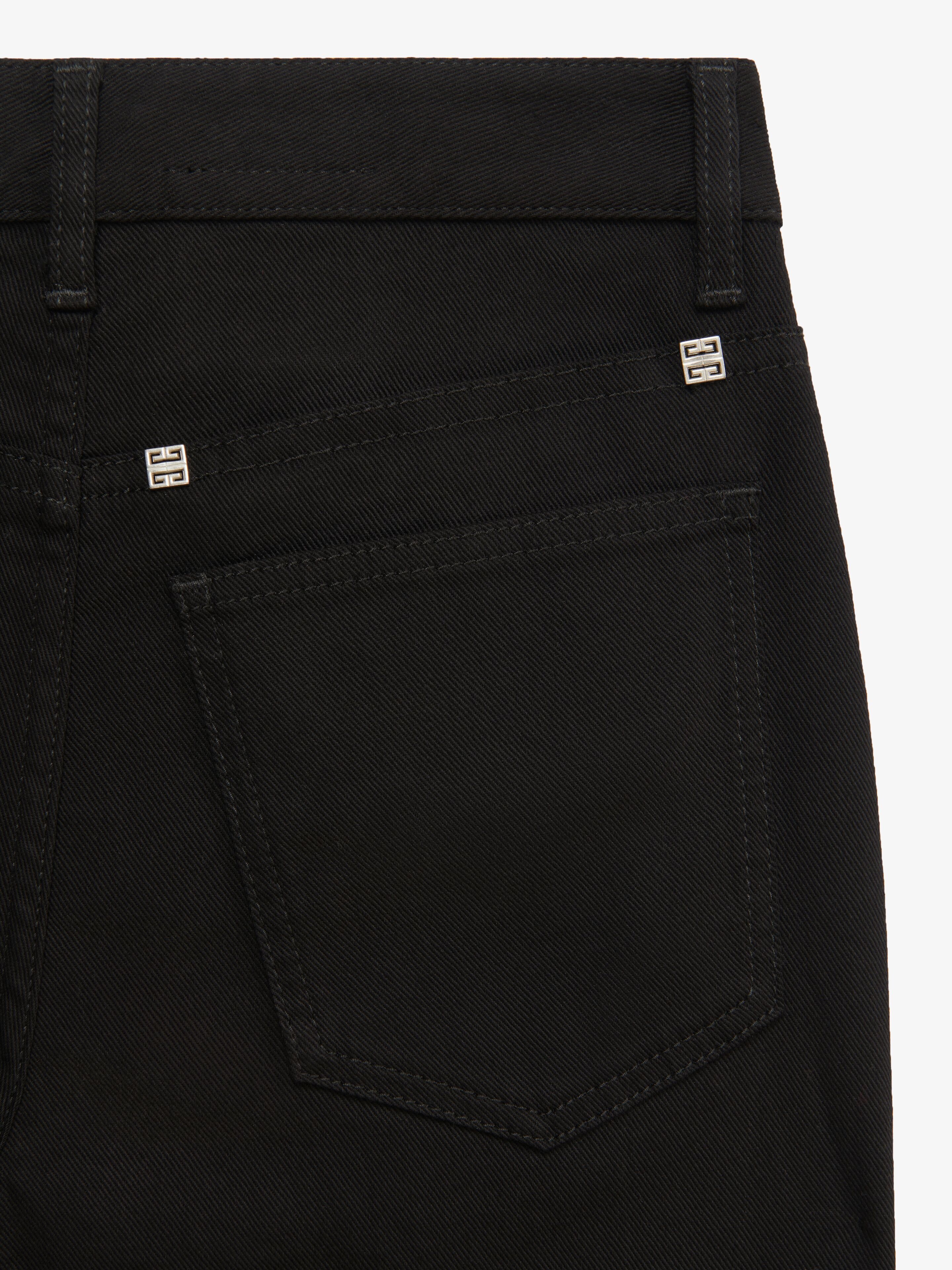 BOOTCUT JEANS IN DENIM - 5