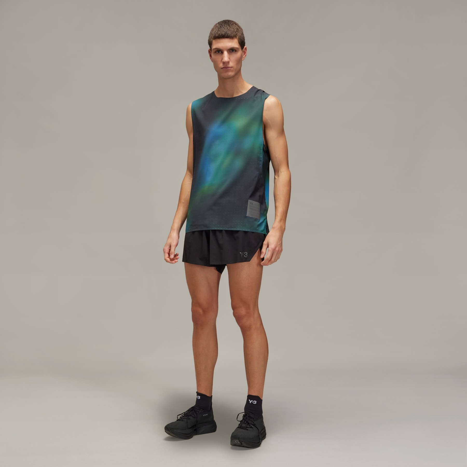 Y-3 Allover Print Running Tank Top - 5