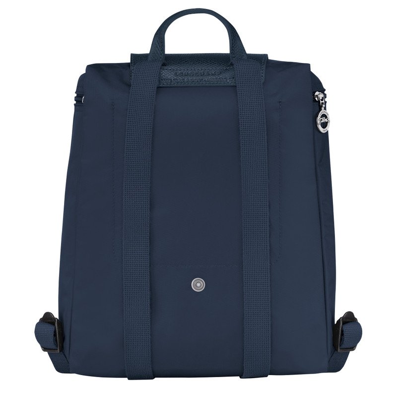 Le Pliage Green Backpack Navy - Recycled canvas 3