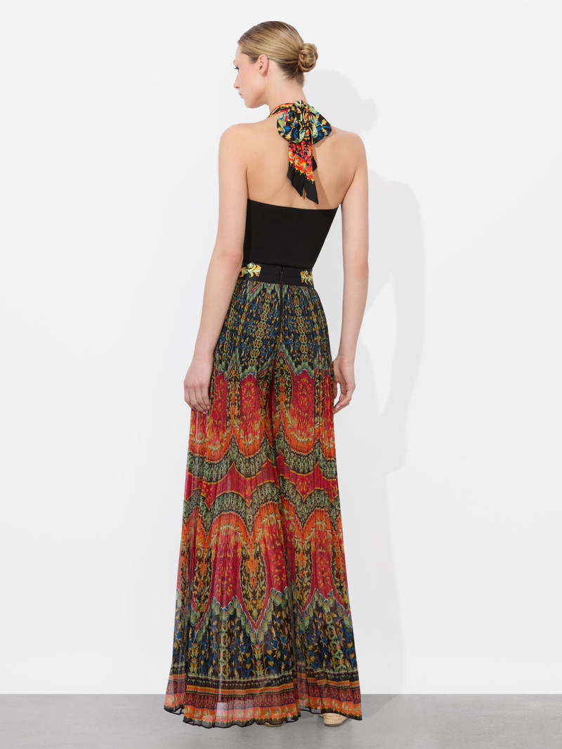 Alice + Olivia LEE WOVEN STRAP HALTER TOP outlook