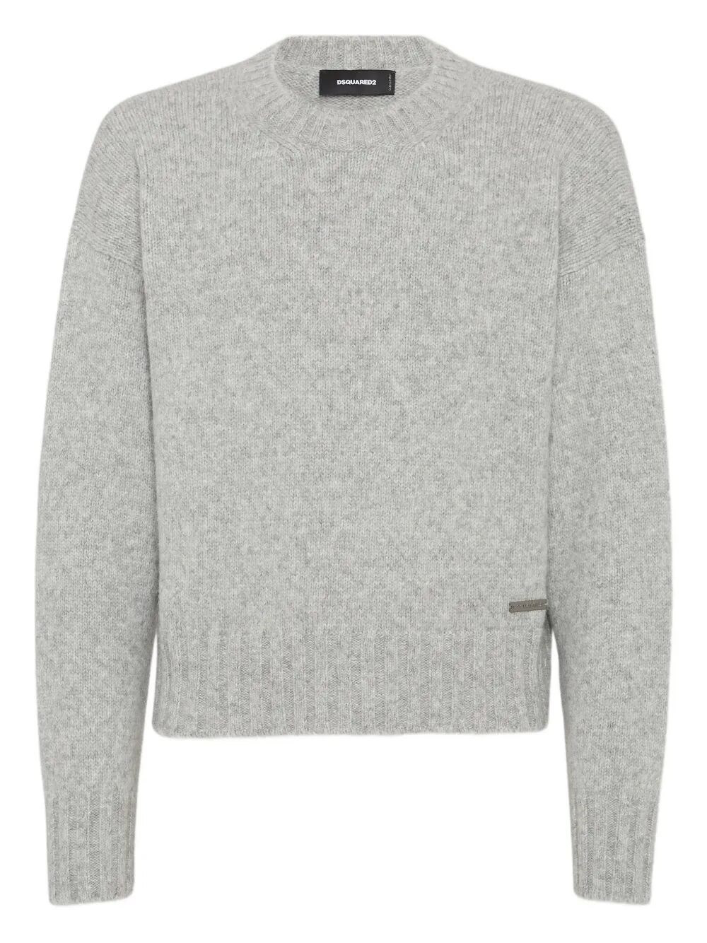 Introducing the 'KNIT SWEATER', a luxurious piece from DSQUARED2 that redefines modern elegance in t - 1