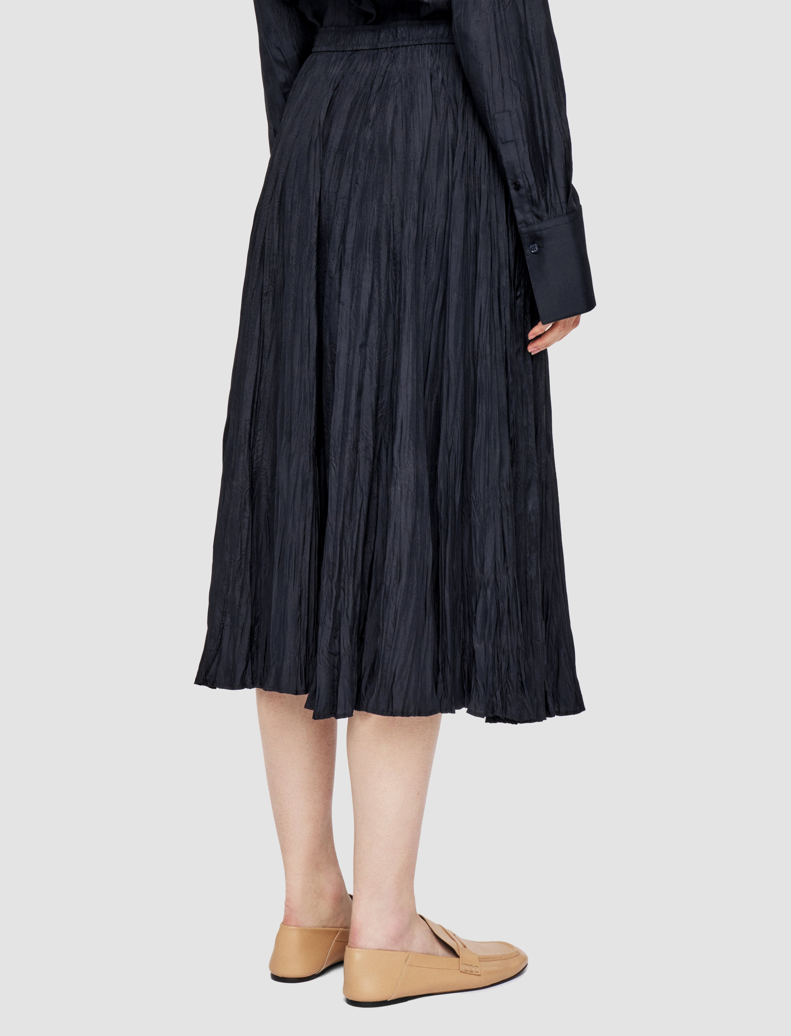 Sully Habotai Silk Skirt - 3
